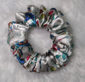 Panny Premium Satin Floral Hair Scrunchie