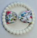 Premium Floral Bow Hair Clip for Women & Girls | Soft Fabric | Everyday & Party Wear
