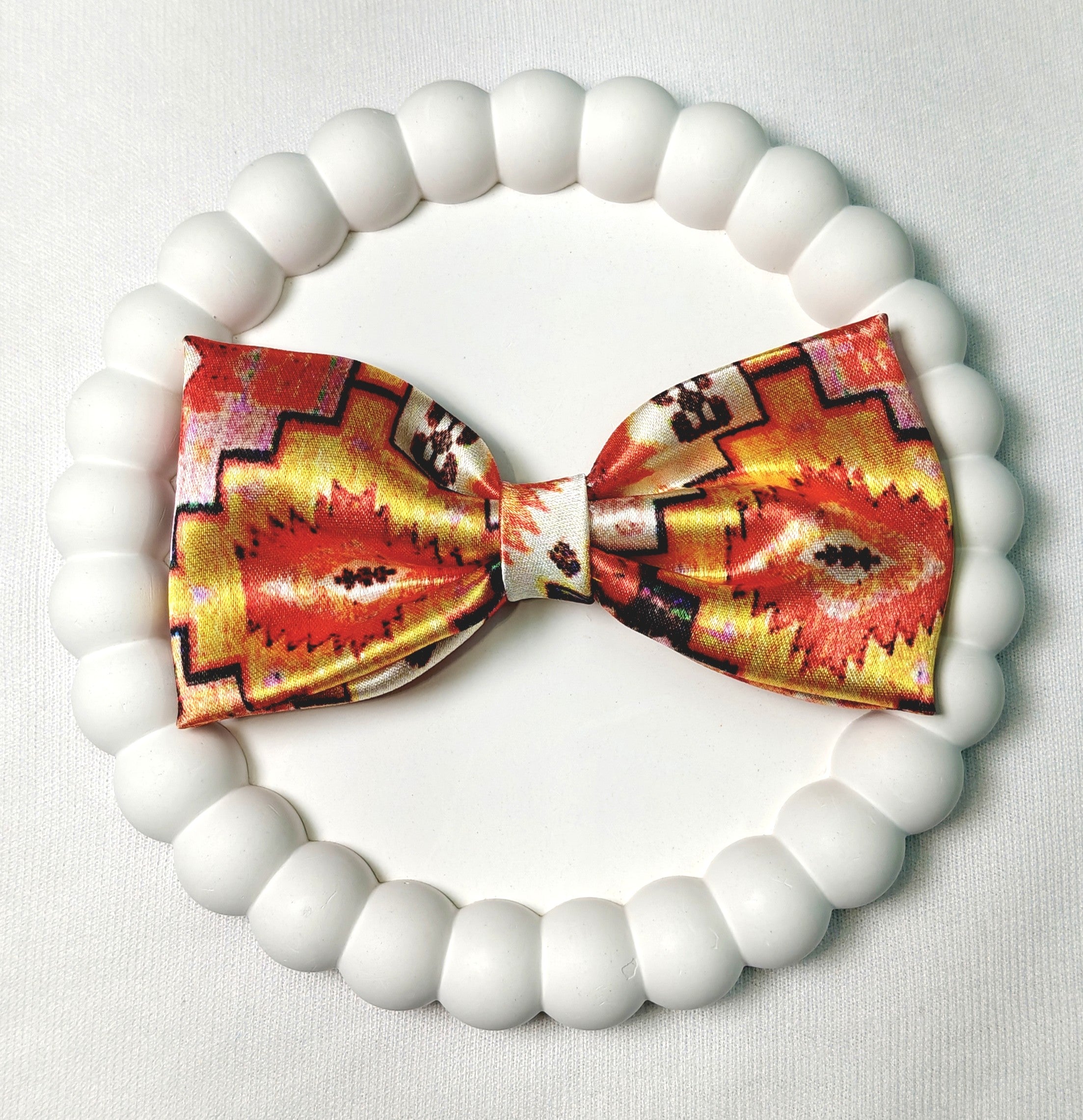 Premium Floral Bow Hair Clip for Women & Girls | Soft Fabric | Everyday & Party Wear