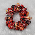 Panny Premium Satin Floral Hair Scrunchie